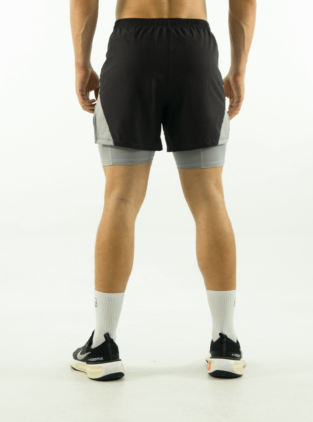 PANTALONETA RUNNING GRIS OSCURO 2.0